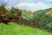 Frank Buscher Landscape near Scarborough oil painting